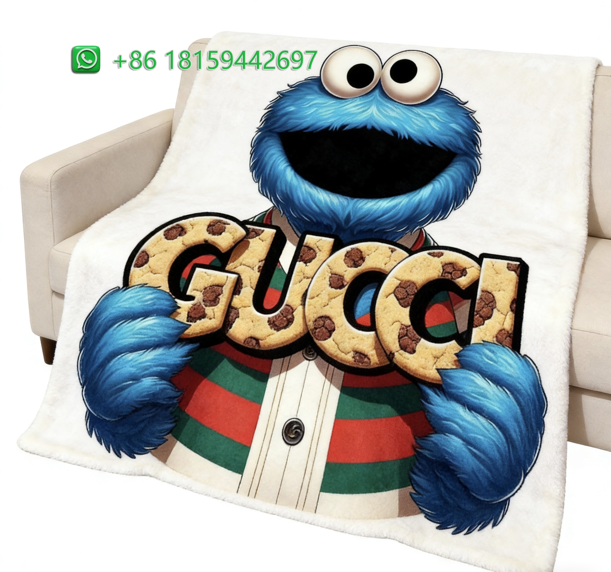 Gucci Throw Blankets